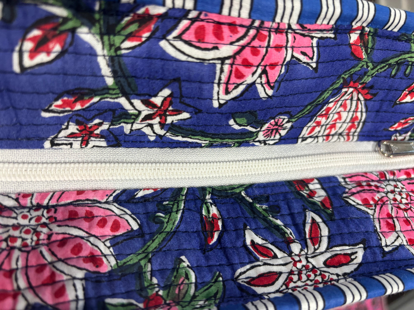 Royal Floral Tote