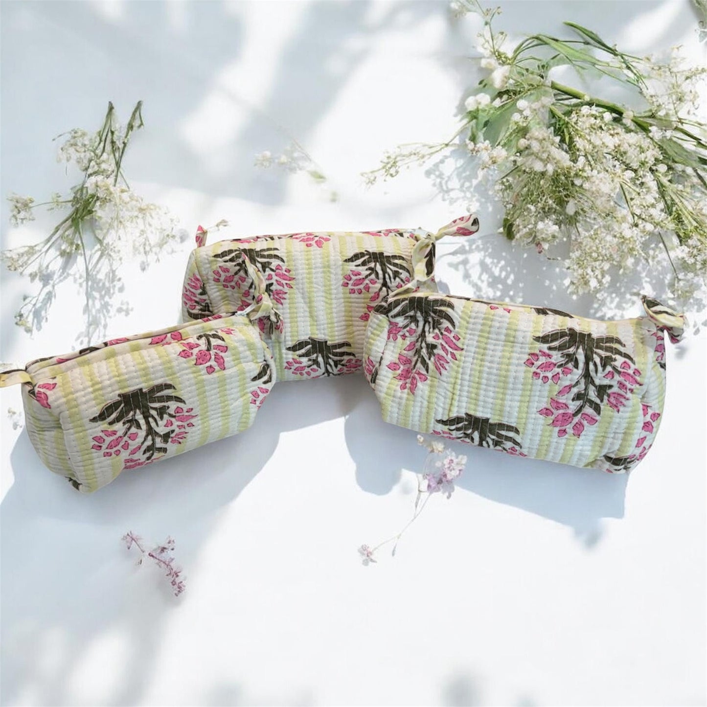 Garden Party Cosmetic Bag Set