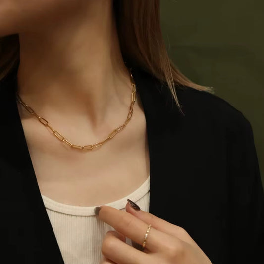 Classic Paperclip Necklace