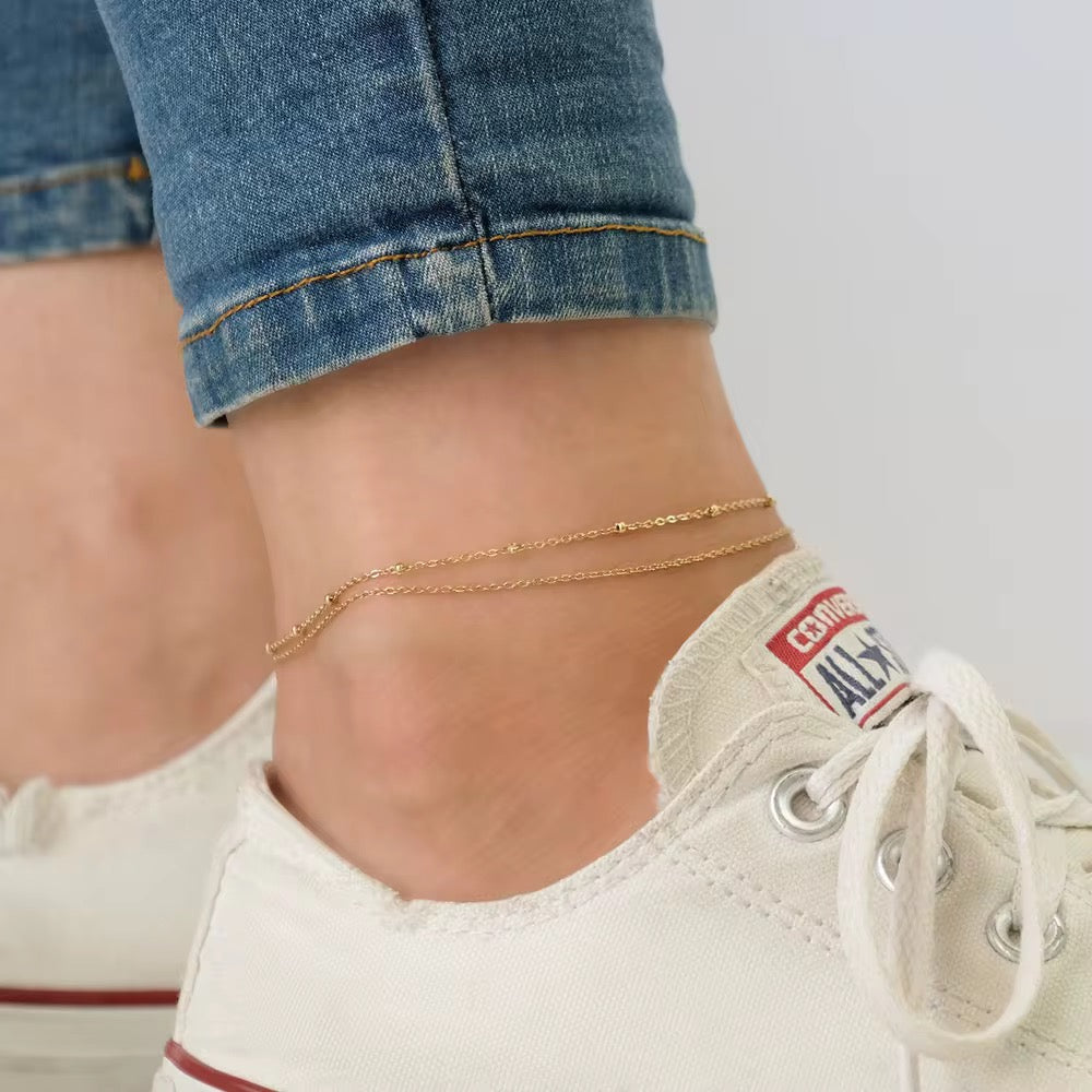 Double Strand Anklet