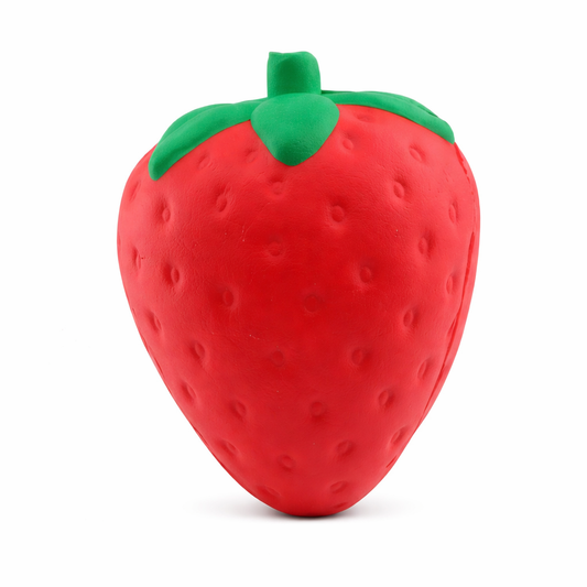 Large Strawberry Squishy Toy – Slow Rising Stress Toy