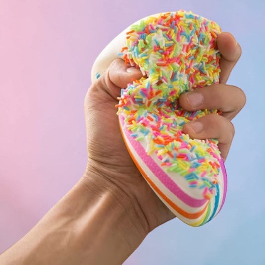Rainbow Cake Squishy- shipping 4/27
