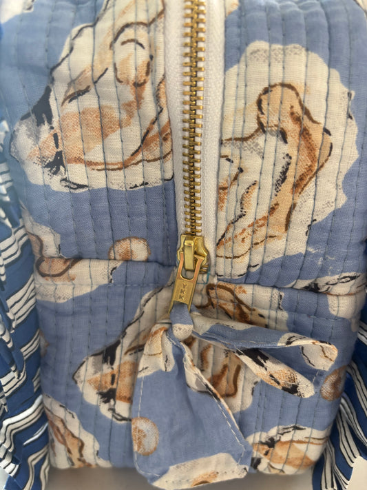 Oyster Cosmetic Bag