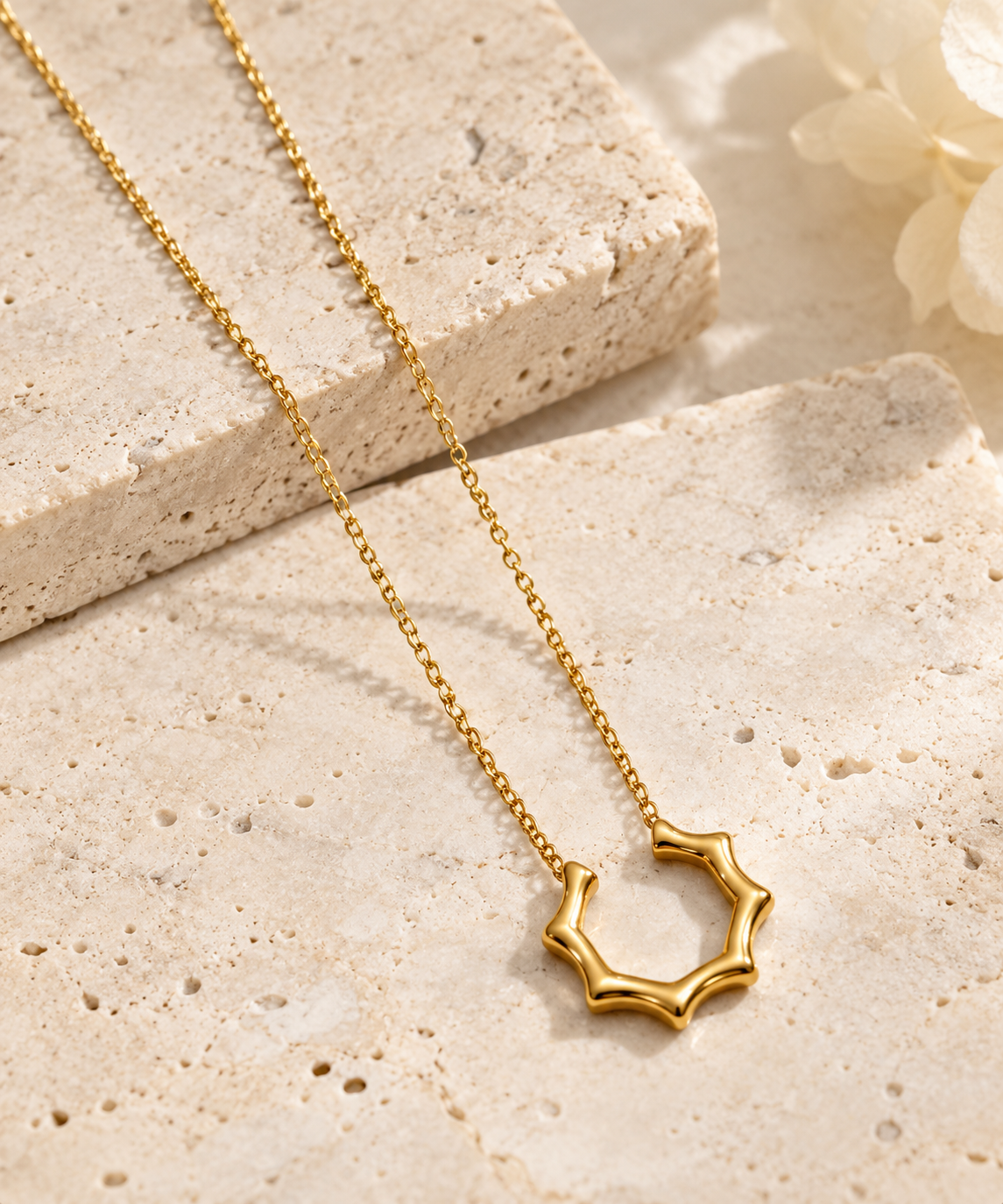 Capri 18K Gold-Plated Pendant Necklace
