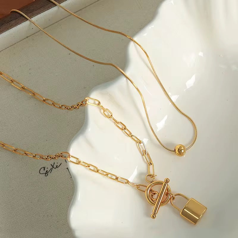 Double Down Necklace