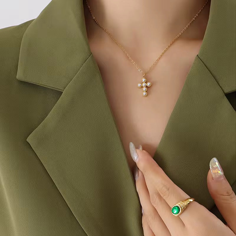 Cross Your Heart Necklace