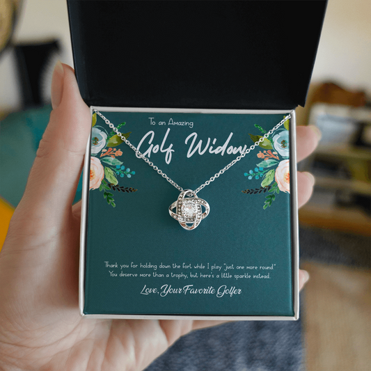 Golf Widow Necklace
