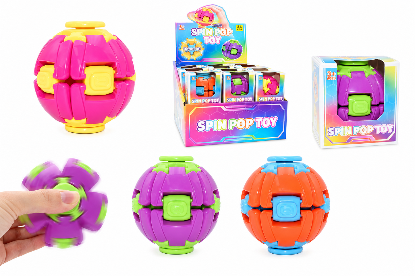 Spin Pop Toy