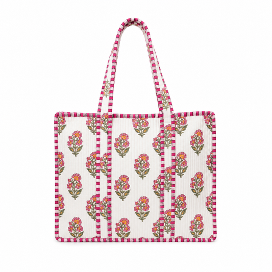 Classic Floral Tote