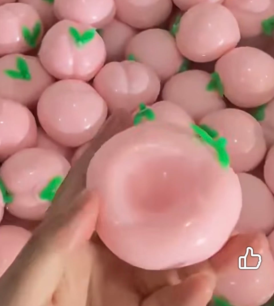 Blushing Peach Coconut Oil Squishy