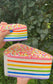 Jumbo Rainbow Sprinkle Cake Squishy | 12” Oversized Stress Toy