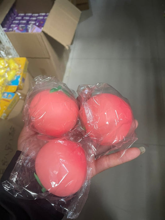 Peach 🍑 Keen Squishy – Slow Rising Sensory Stress Relief Toy