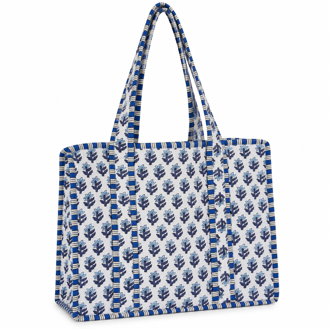 Navy Pop Tote