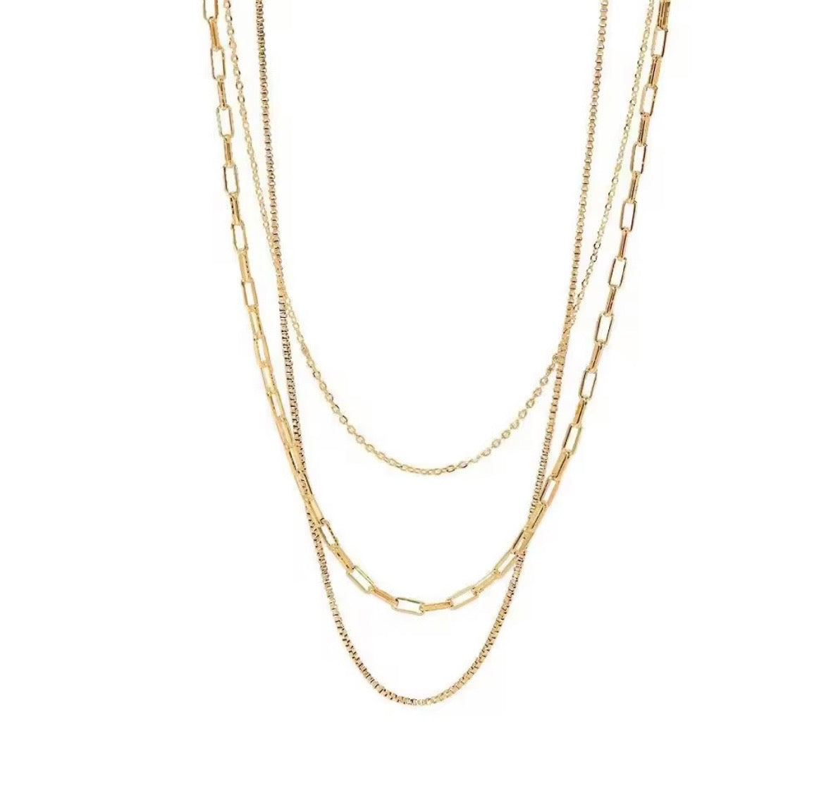 Triple Strand Necklace