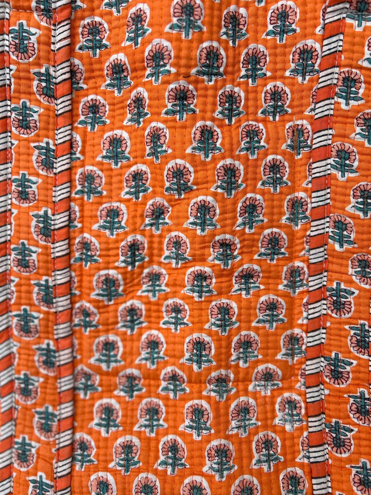Tahitian Sunrise Quilted Tote