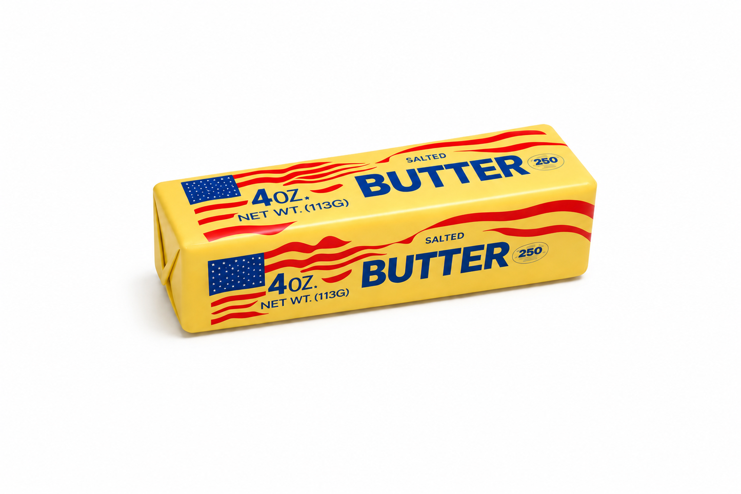 USA Flag Yellow Butter- Set of 10