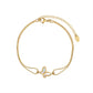 Gold Butterfly Anklet – Minimalist Summer Jewelry