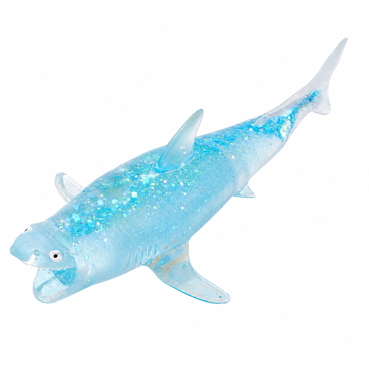 Shimmer Shark Maltose-Filled Squishy – 7"