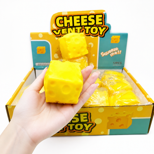 Cheese Cube Squishy Set of 12