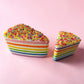 OG Rainbow Cake Squishy Set of 15 – Slow Rise Foam Cake Slice Toy with Rainbow Sprinkles | Individually Wrapped Sensory Squishy