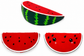 Mini Watermelon Slice Squishy – Fruit Foam Sensory Toy
