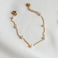 Pearl Anklet | Dainty Gold Beach Jewelry