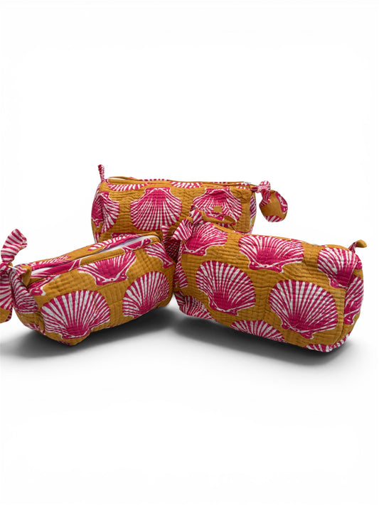 Shell Yeah Cosmetic Bag Set