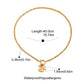 LOVE Gold Heart Pearl Charm Necklace | 18K Gold Plated Tarnish-Free Dainty Love Necklace Necklace