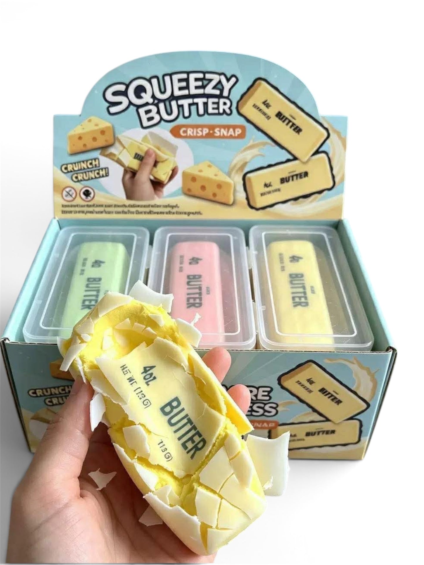 Clay Cracking Butter- Set of 6