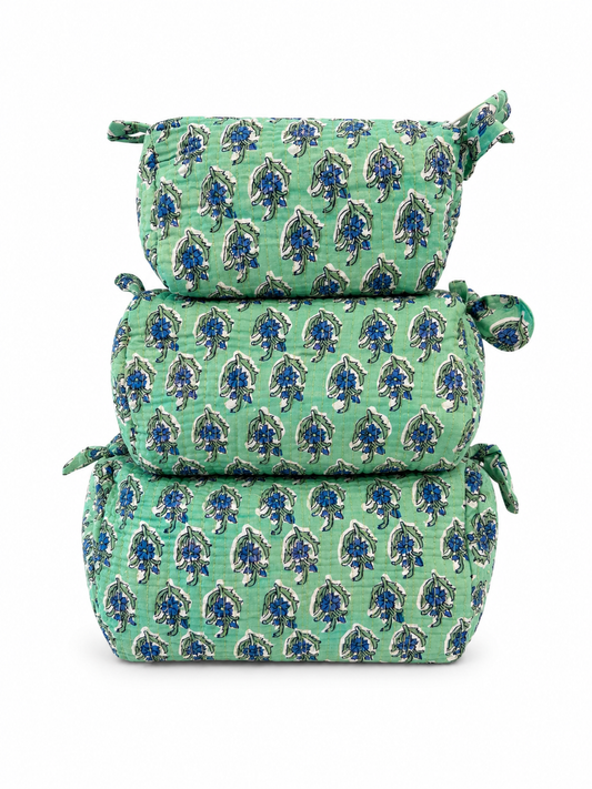 Mint Condition Cosmetic Bag Set