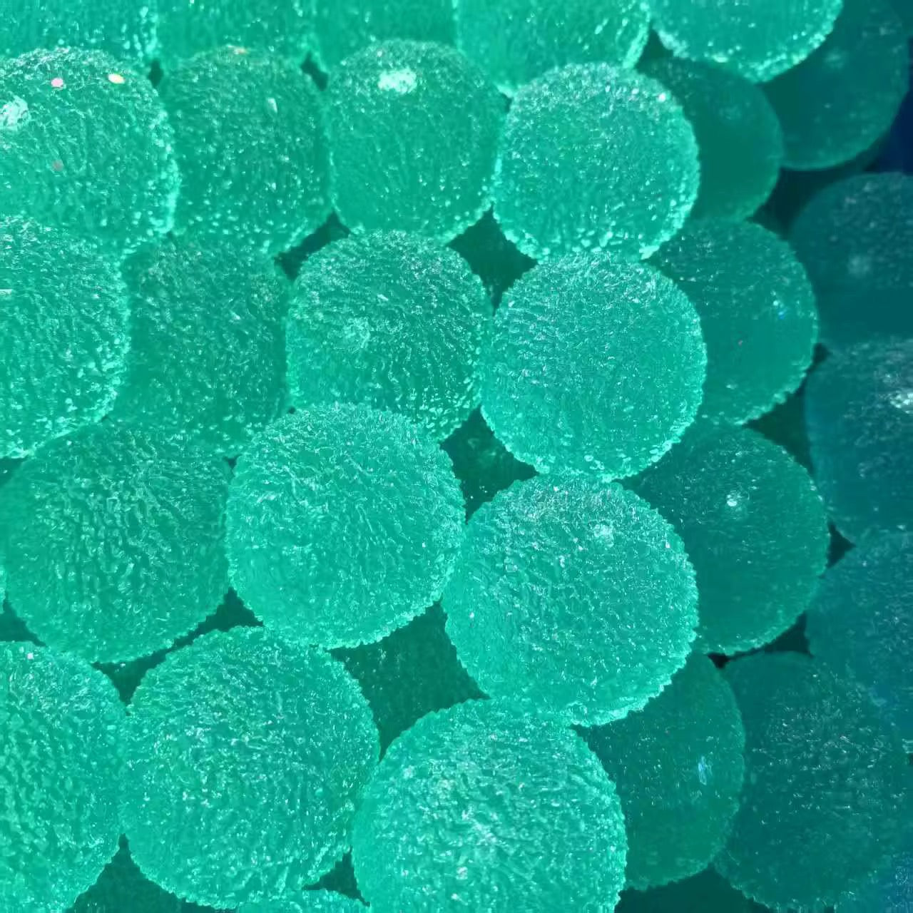 Crystal Pop Textured Squishy Ball – Assorted Colors