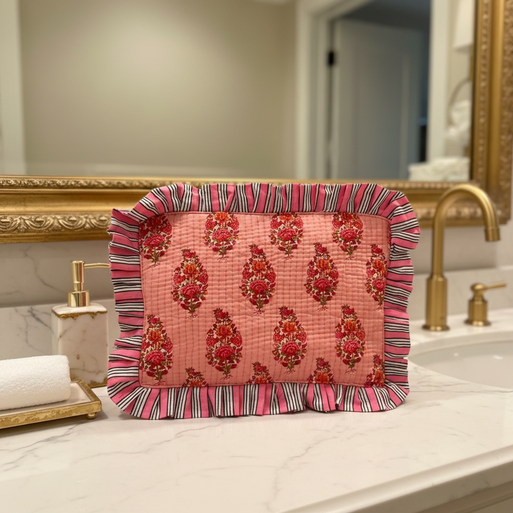 Rose Garden Cosmetic Bag