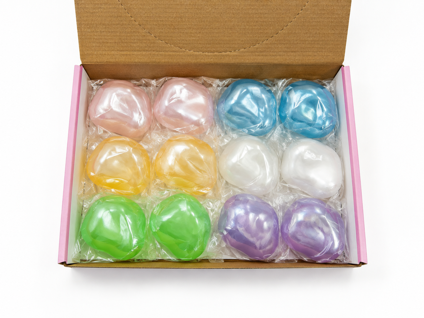 Pearlescence Pop Coconut Oil Squishy Spheres