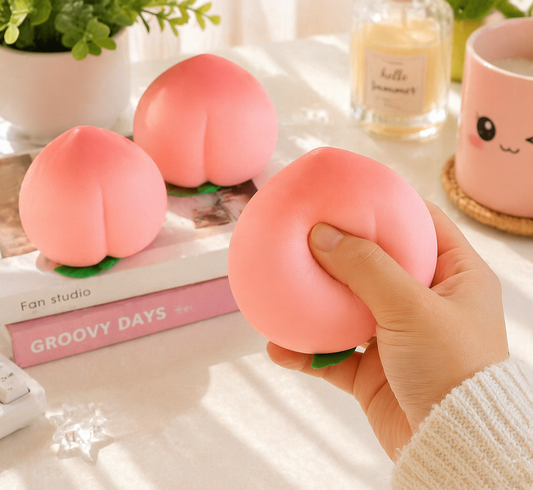 Peach 🍑 Keen Squishy – Slow Rising Sensory Stress Relief Toy: shipping 5/19