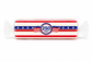 White Stripes Flag Butter - set of 10