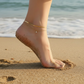 Double Strand CZ Anklet