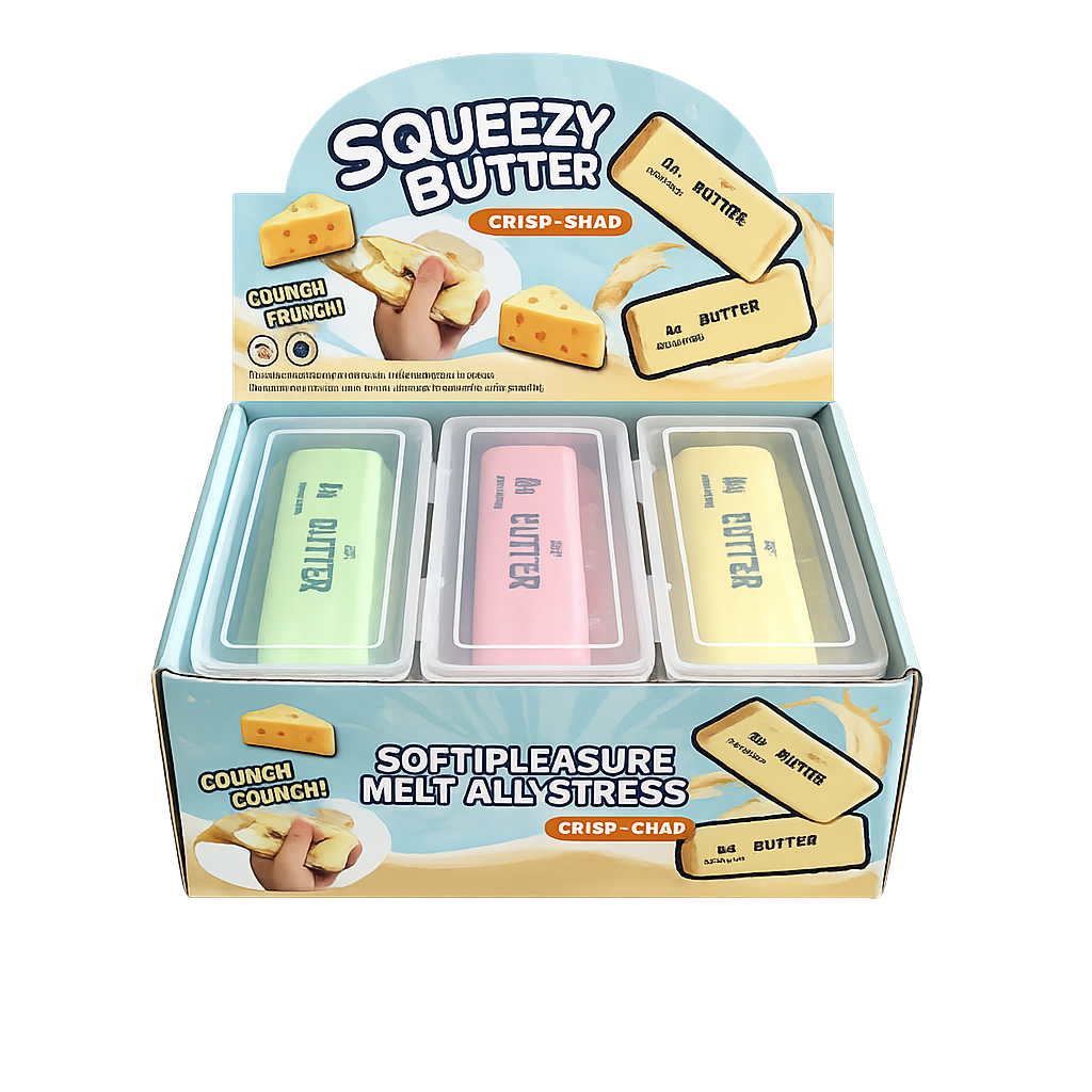 Clay Cracking Butter- Set of 6