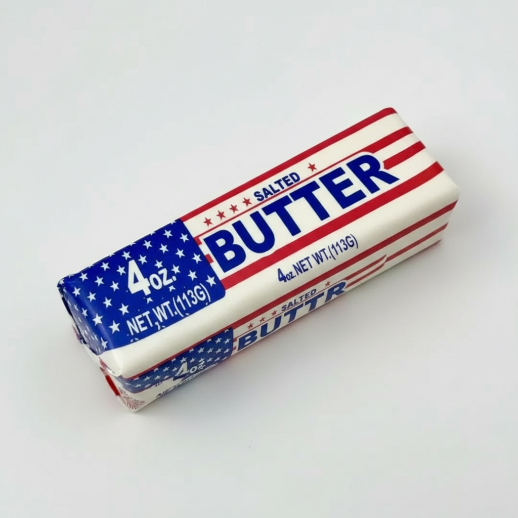 USA Flag Butter Set of 10