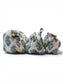 Blue Floral Cosmetic Bag Set