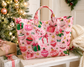Pretty in Presents Coated Canvas Holiday Tote