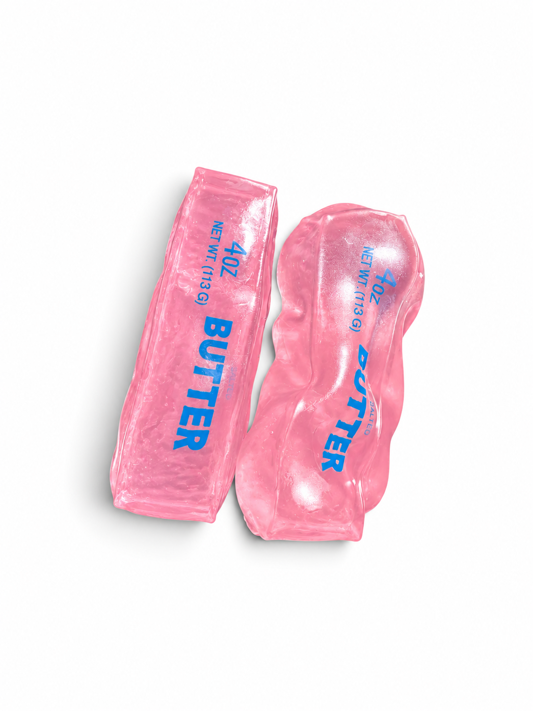 Pink Coconut Oil Butter Squishy