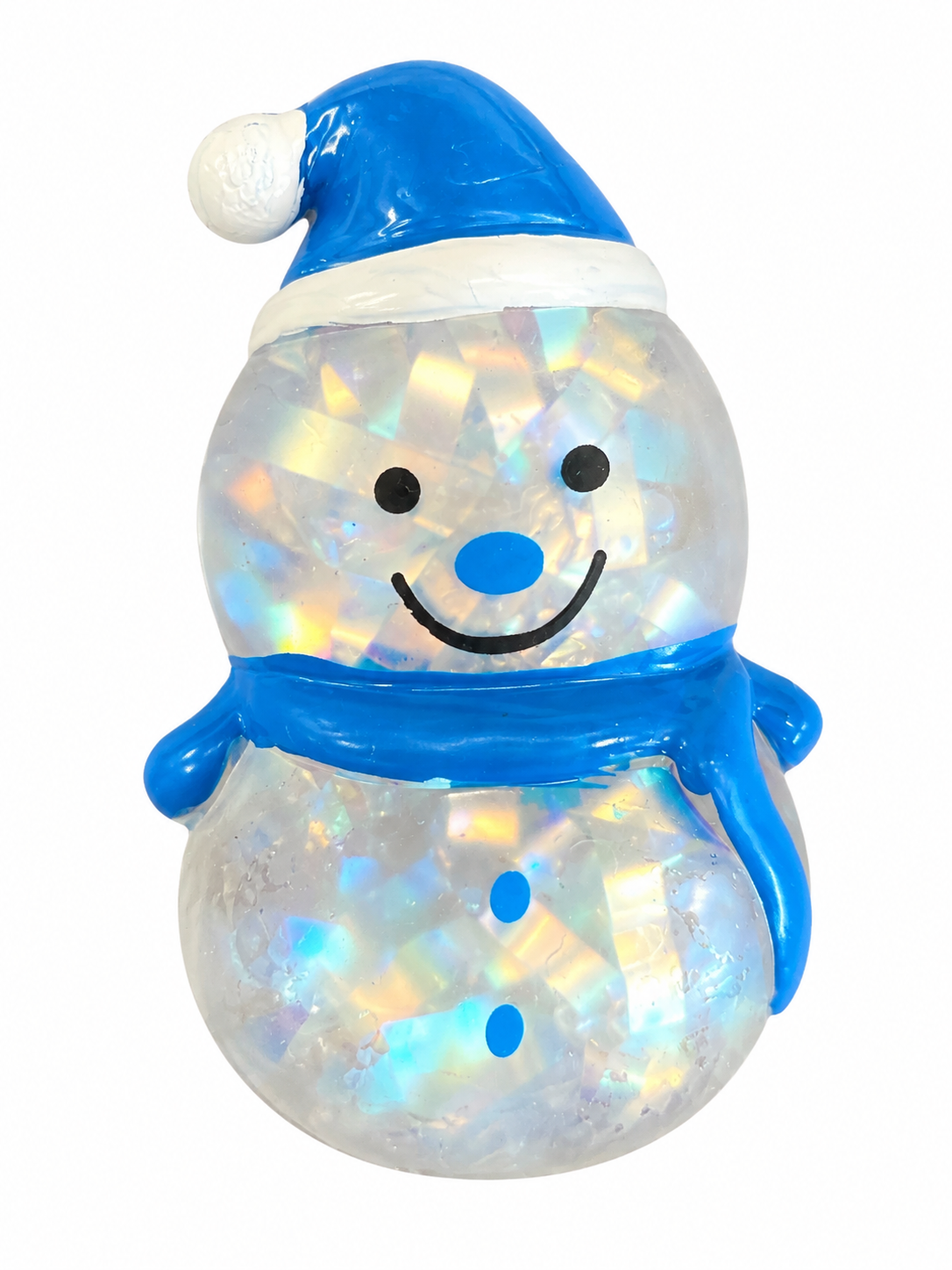 Snow Much Fun! Iridescent Snowman Squishy