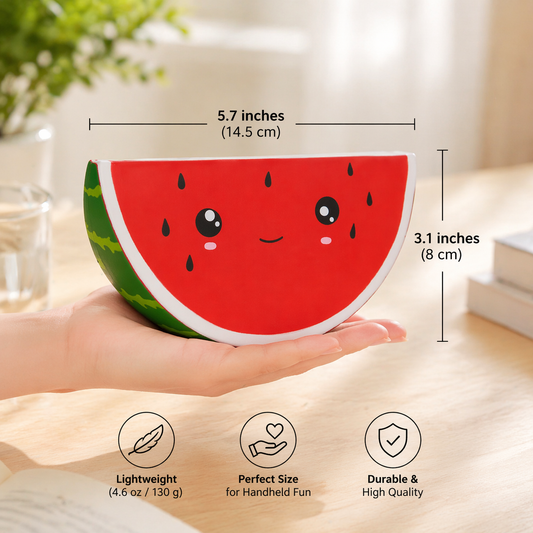 Large Watermelon Squishy 🍉  Slow Rising Sensory Stress Toy shipping 5/19