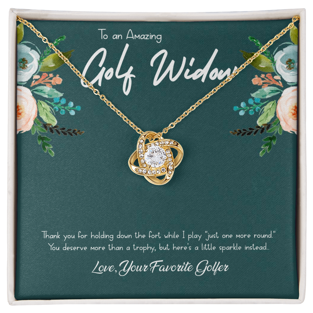 Golf Widow Necklace