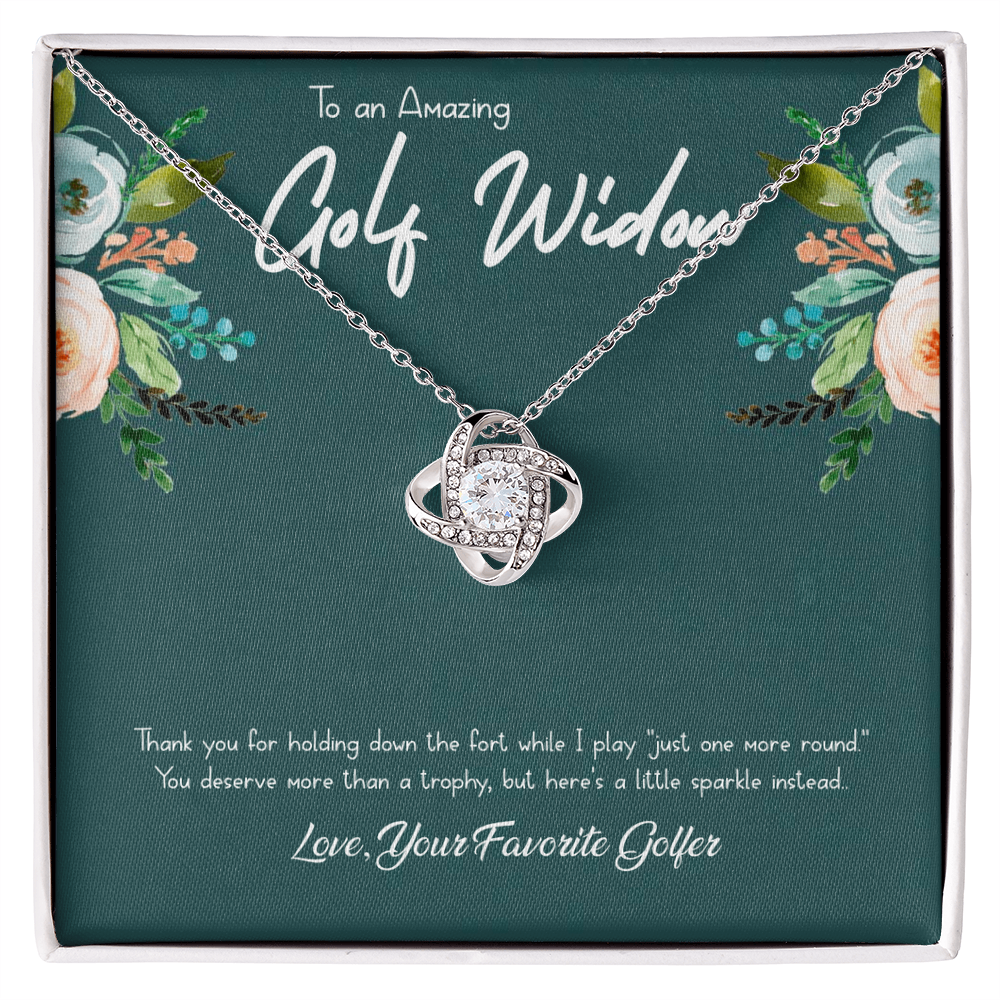 Golf Widow Necklace