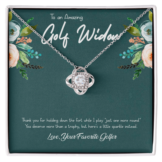 Golf Widow Necklace