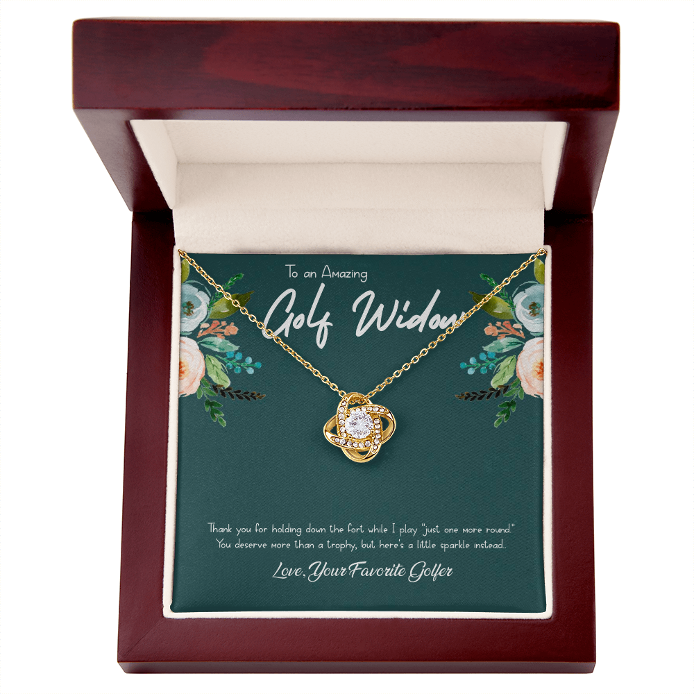 Golf Widow Necklace