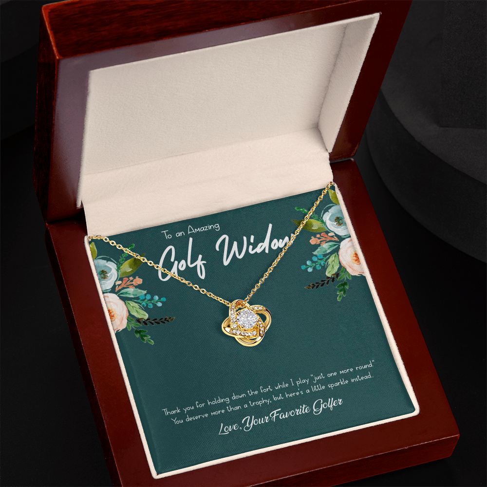 Golf Widow Necklace