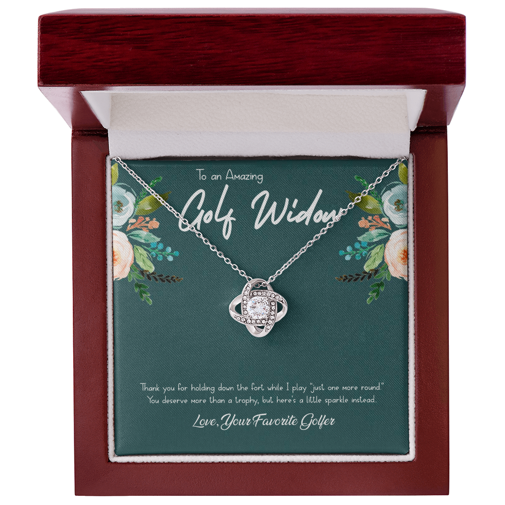 Golf Widow Necklace