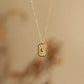 Luna Reversible Crescent Moon Necklace